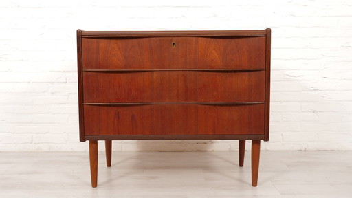 Vintage Drawer Cabinet | Teak | 3 Drawers