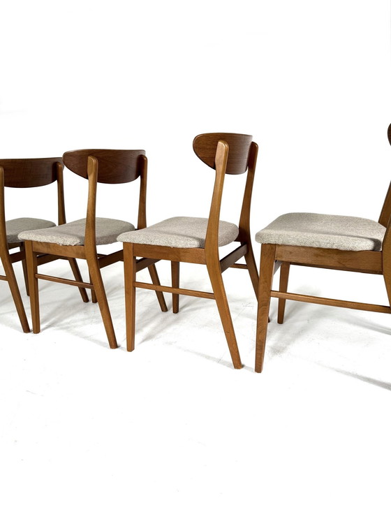 Image 1 of 5x vintage Danish Farstrup Møbler chairs '60s