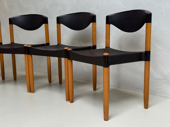 Image 1 of Chaises empilables Casala « Strax » vintage | Hartmut Lohmeyer