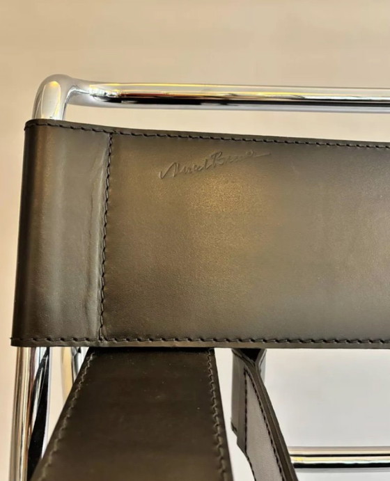 Image 1 of Sillón Wassily de Marcel Breuer para Gavina