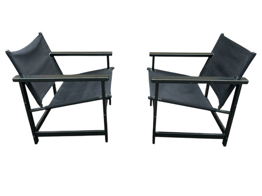 pair of safari armchairs Hyllinge Møbler Denmark