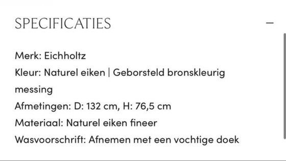 Image 1 of Mesa de comedor Eichholtz astro