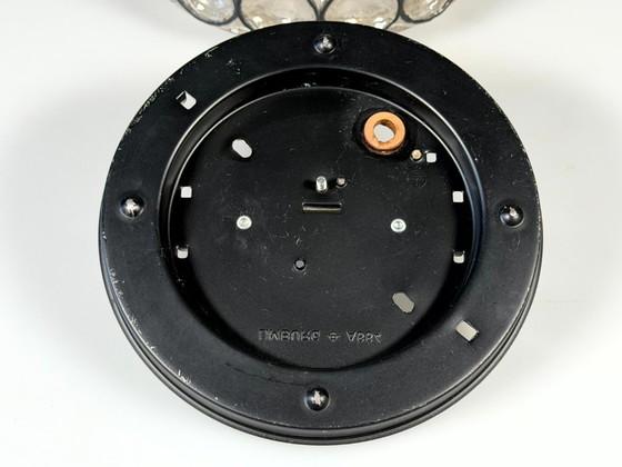 Image 1 of Lampada da soffitto anni '60/'70, Plafoniere, Glashütte Limburg, Germania, vetro e metallo