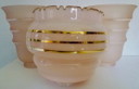 3 paralumi Vintage Opaline.