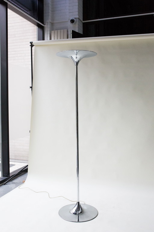 Chrome vloerlamp, Italy, 1990s