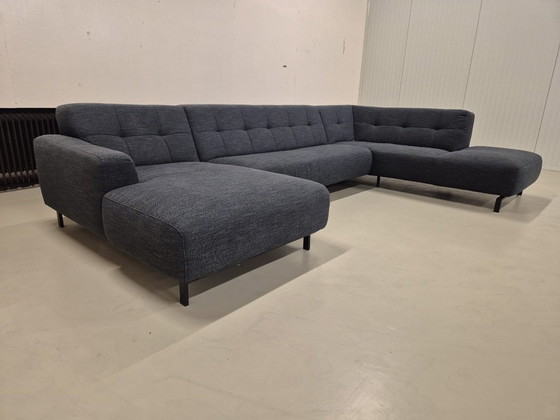 Image 1 of 30% SHOWROOM OUTLET - U Corner Sofa Moritia - Blue - New