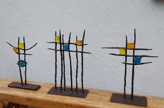 Image 1 of JLB Triptychon Mrs Universe – Bruder Sonne, Schwester Mond, Mutter Erde – Dreifaltigkeit