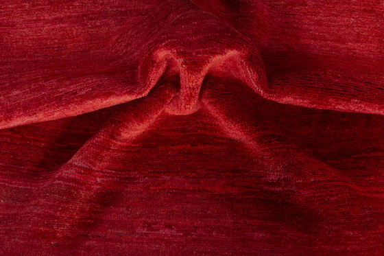 Image 1 of Gabbeh Loribaft noué à la main - 196 X 140 cm - Rouge