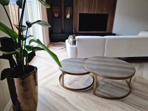 Richmond Bloomingville Coffee Tables - Set of 2 - Like New - Luxury Design
