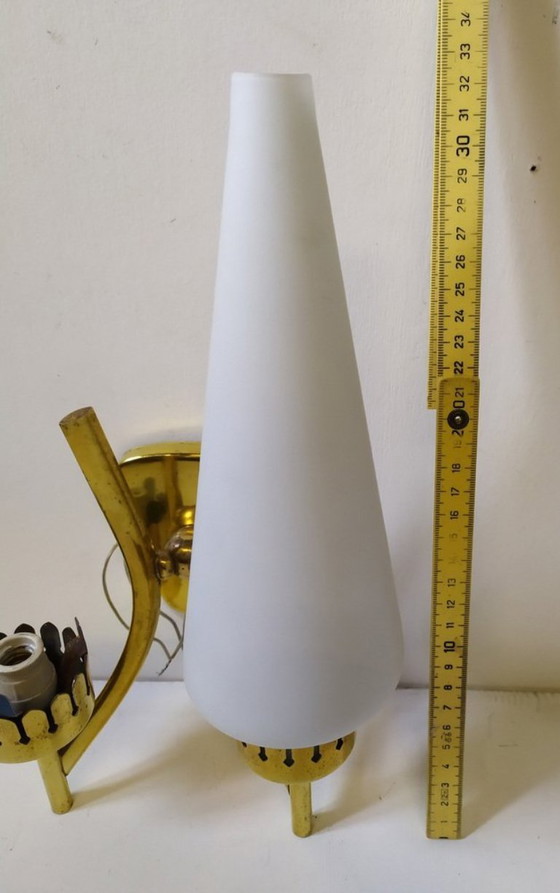 Image 1 of Applique di Angelo Lelli per Arredoluce, anni '50, set di 2