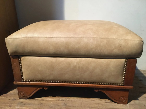 Pouf baule poggiapiedi – Poggiapiedi e pouf, Legno, Vintage (photo 2 of 10)