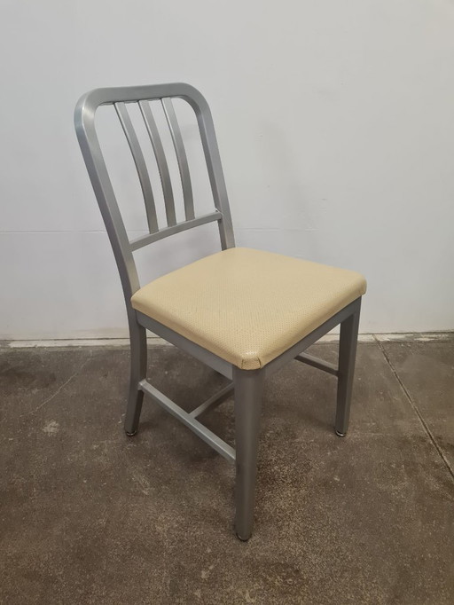 Good Form, chaise en aluminium, USA 50ies