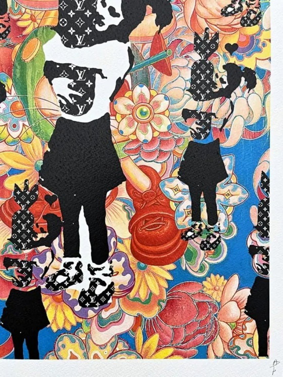 Image 1 of Death Nyc - Banksy Bomb Love Girls - Edizione limitata con certificato