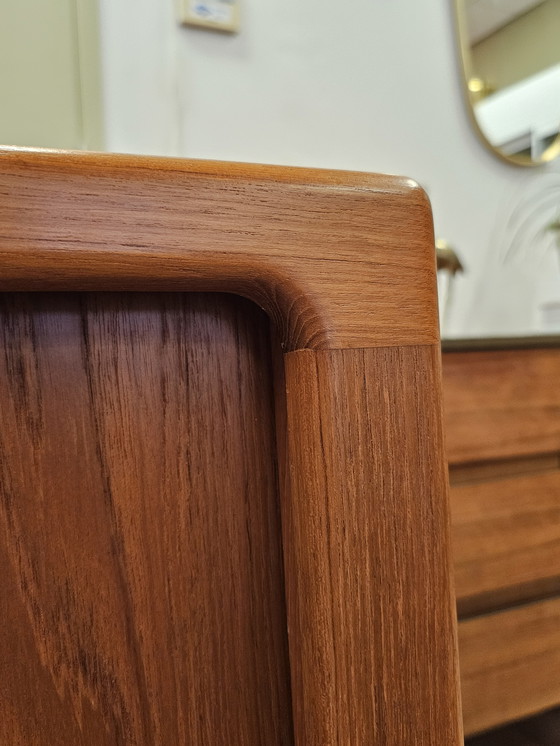 Image 1 of Silkeborg Deense Schuifdeurkast Kast Kastje Vintage 