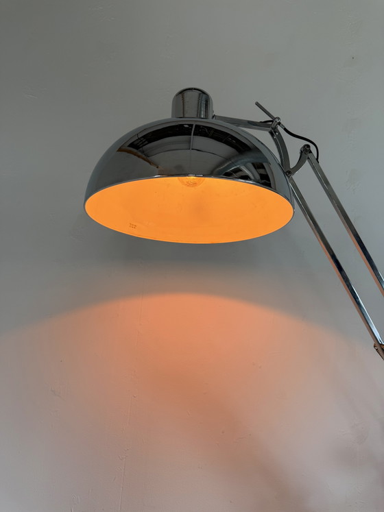 Vintage Adjustable Chrome Architect's Lamp '80s – Floor lights (photo 7 of 9)