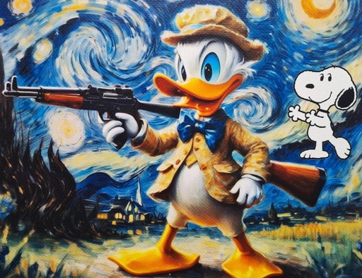 Death Nyc - Paperino - Edizione limitata con certificato