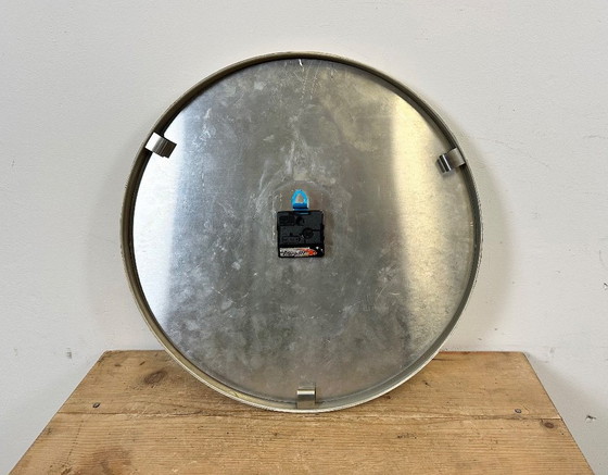 Image 1 of Horloge murale vintage suisse beige de Favag, années 1970