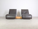 Koinor Free Motion Edit Sofa Design Couch Leder braun Balkeneiche