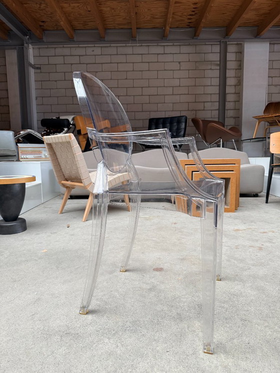 Image 1 of Chaise Kartell Louis Ghost par Starck (4x)
