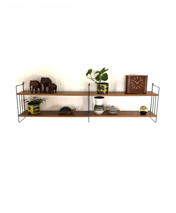 Image 1 of Mensola da parete vintage in teak, WHB Germania '60