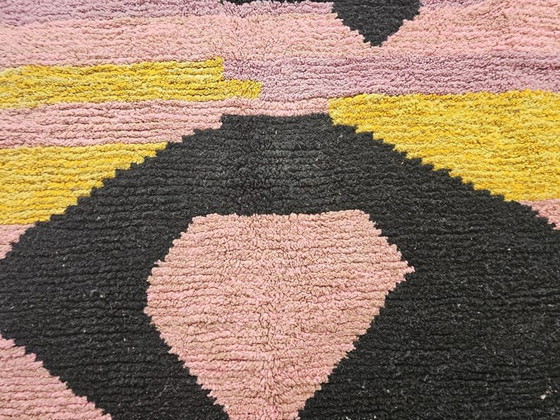 Traditioneel kleurrijk wollen motordeken, formaat 1,5/3,5 m – Aime Té, Vloerkleden en tapijten, Wool (photo 3 of 8)