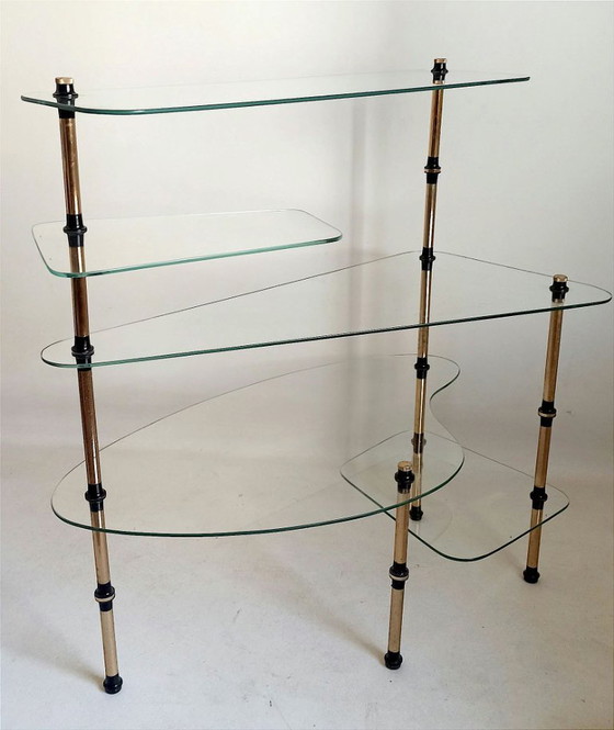 Étagère vitrée Années 50 – Vitrinekasten, Glas (photo 2 of 10)