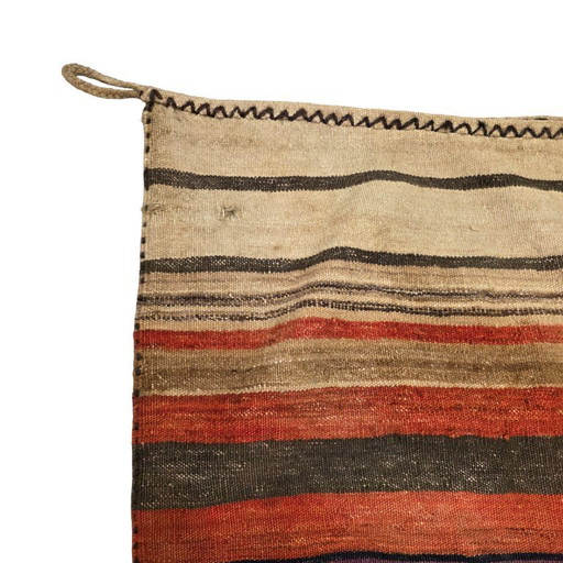 Antico sacco per cereali in lana kilim Marash, inizi del 1900