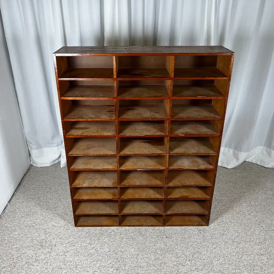 Mobile da lavoro a 30 scomparti, prima metà del XX secolo – Librerie, Legno (photo 5 of 18)