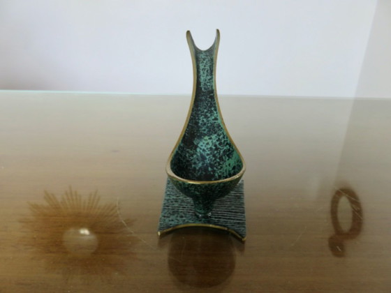 Soporte para pipa "Las golondrinas", de Walter Bosse, en bronce, 1950. – Objetos decorativos, Bronze (photo 8 of 9)