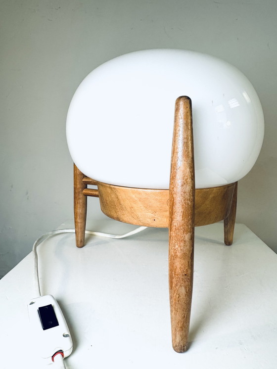 Image 1 of TABLE LAMP BY KRÁSNÁ JIBZA FOR ULUV, FORMER CZECHOSLOVAKIA, 1950s