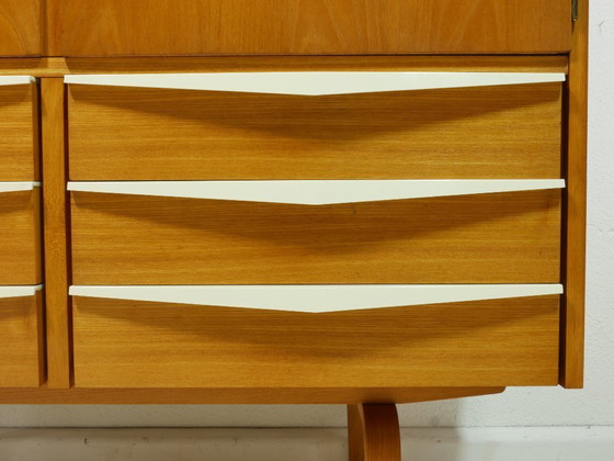 Image 1 of Vintage multi-purpose cupboard / bookcase / linen cupboard - Hellerau, Series 427/N, 1960s, Germany