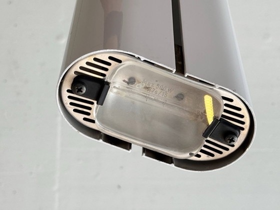 Image 1 of Megaron floor lamp in white by Gianfranco Frattini for Artemide, 1970s