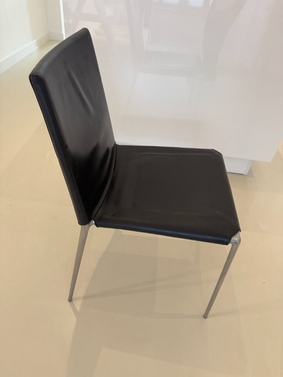 Image 1 of B&B Italia Maxalto – Esszimmerstühle „Alma“ – 6 Stück