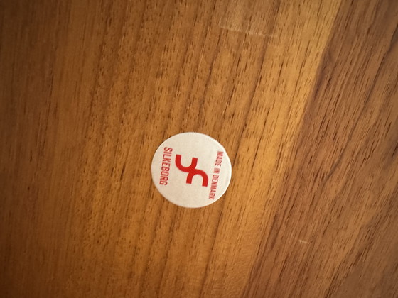 Image 1 of Kidney Shape Teak Desk Silkeborg, Danish Design