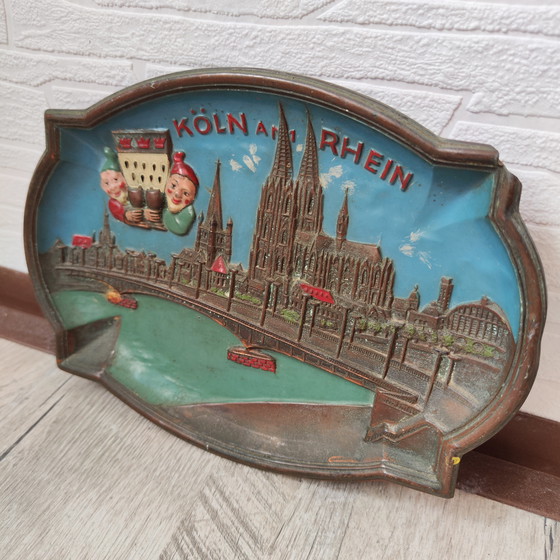 Image 1 of Colonia a orillas del Rin / Antiguo cartel de cobre