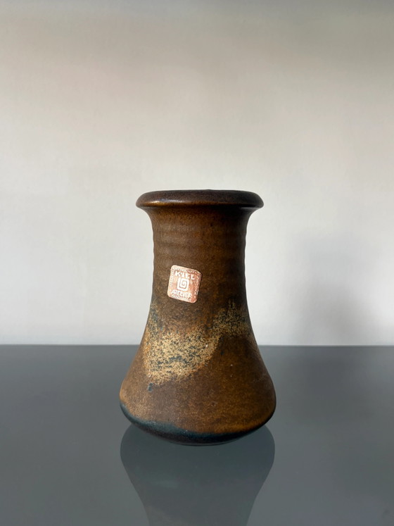Vaso Vintage Gerda Heuckeroth Fat Lava per Atelier Kiel Carstens – Vasi, Mid Century Modern (photo 4 of 5)