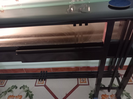 Image 1 of Giorgetti consoletafel uit de jaren 70