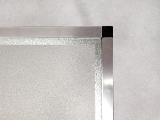 Image 1 of Tables d'appoint vintage - aluminium et verre