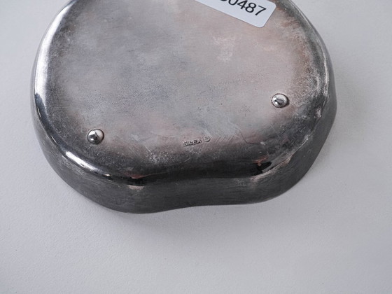 Image 1 of Plateau en métal, design italien, années 1960, fabriqué par Silea