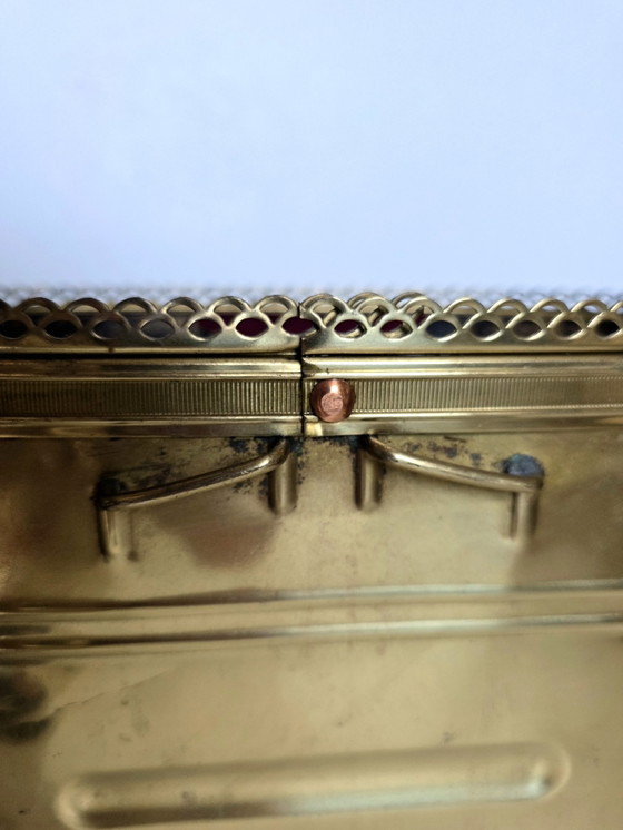 Vintage French Brass Eclair Vermorel Umbrella Stand / Planter – Cast Iron (photo 10 of 10)