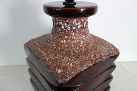 Image 1 of Cari Zalloni ceramic lamp bases from the 1960s/70s