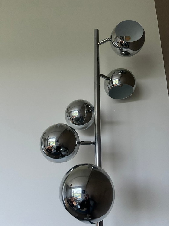 Image 1 of KARE Design Calotta 5-flammige Stehleuchte – Chrom (H200)