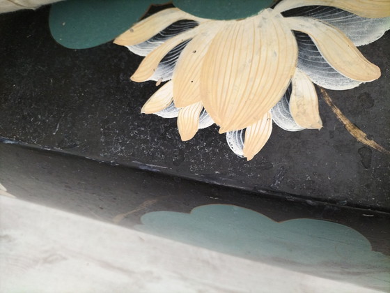 Image 1 of Hand-painted wooden cube