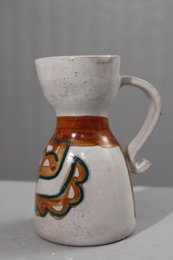 Image 1 of Le Grand Chêne Workshop in Vallauris - Naumowitch Gourju Innocenti Pitcher, 1950s