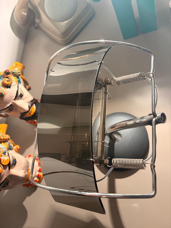 Pair of Artemide Sidecar Warrior Wall lights, Vintage design, Perfect condition, Glass, Silver (photo 3 of 14)