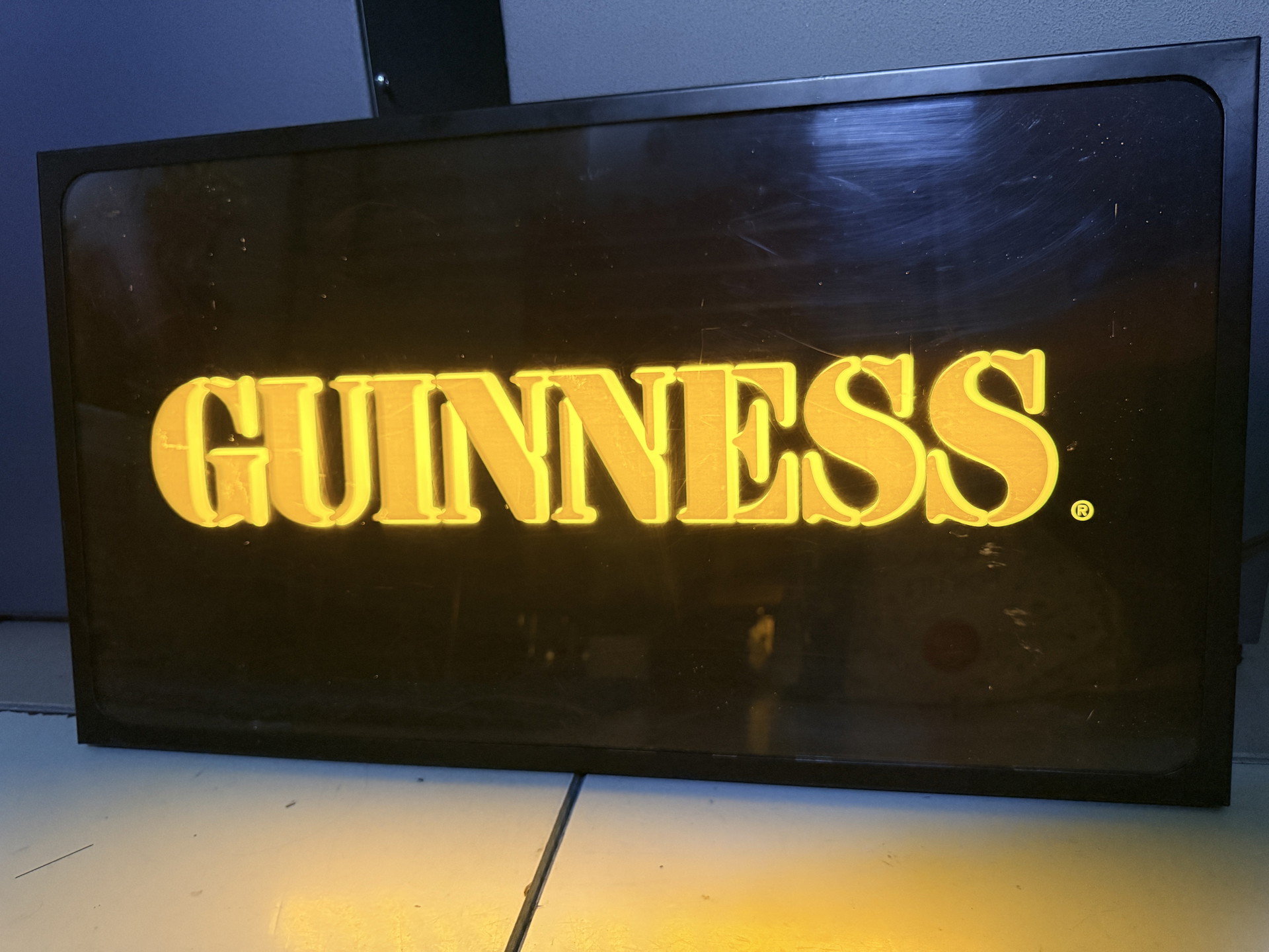 Original Guinness Illuminated Sign - Mydaton | Wall lights second