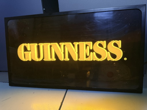 Insegna luminosa originale Guinness – Mydaton Ltd – 67,5 cm – wandlampen, Metal, Plexiglass