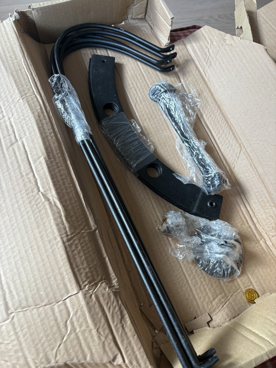 Image 1 of Vintage IKEA gietijzeren kandelaar door Ehlen Johansson