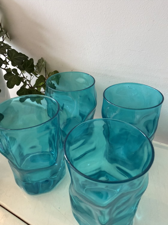 Image 1 of Bormioli Rocca Azur vidrio azul italiano