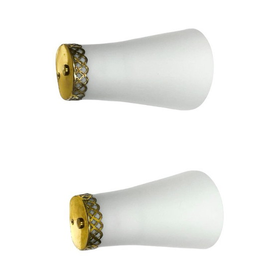 Image 1 of Een paar Doria Leuchten wandlampen, Hollywood Regency, Duitsland, jaren 70.